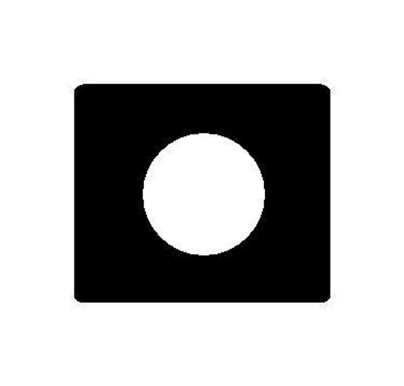 Camera Lens for Motorola RAZR V3xx Black — image 1