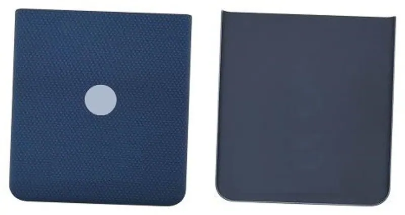 Back Panel Cover for Motorola Razr 60 - Blue — image 1