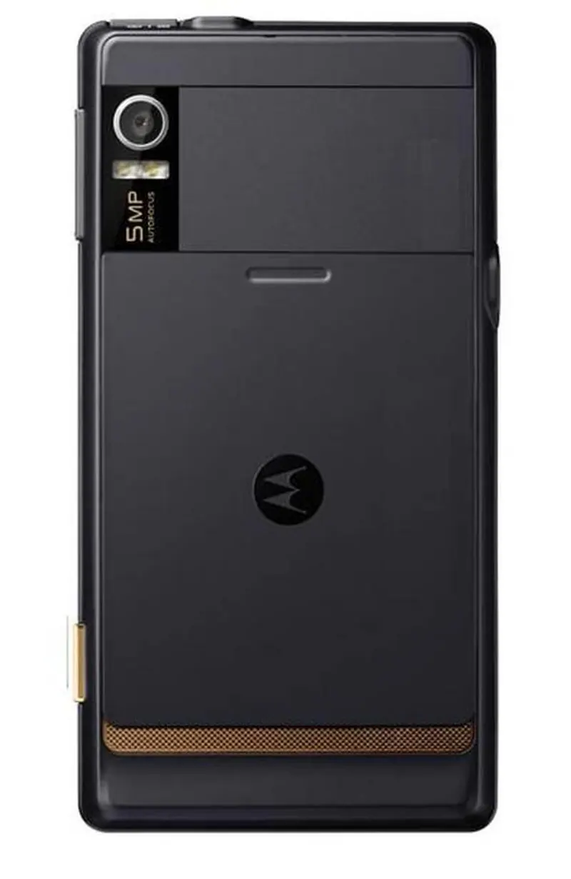 Full Body Housing for Motorola DROID 2 Global - Black — image 1
