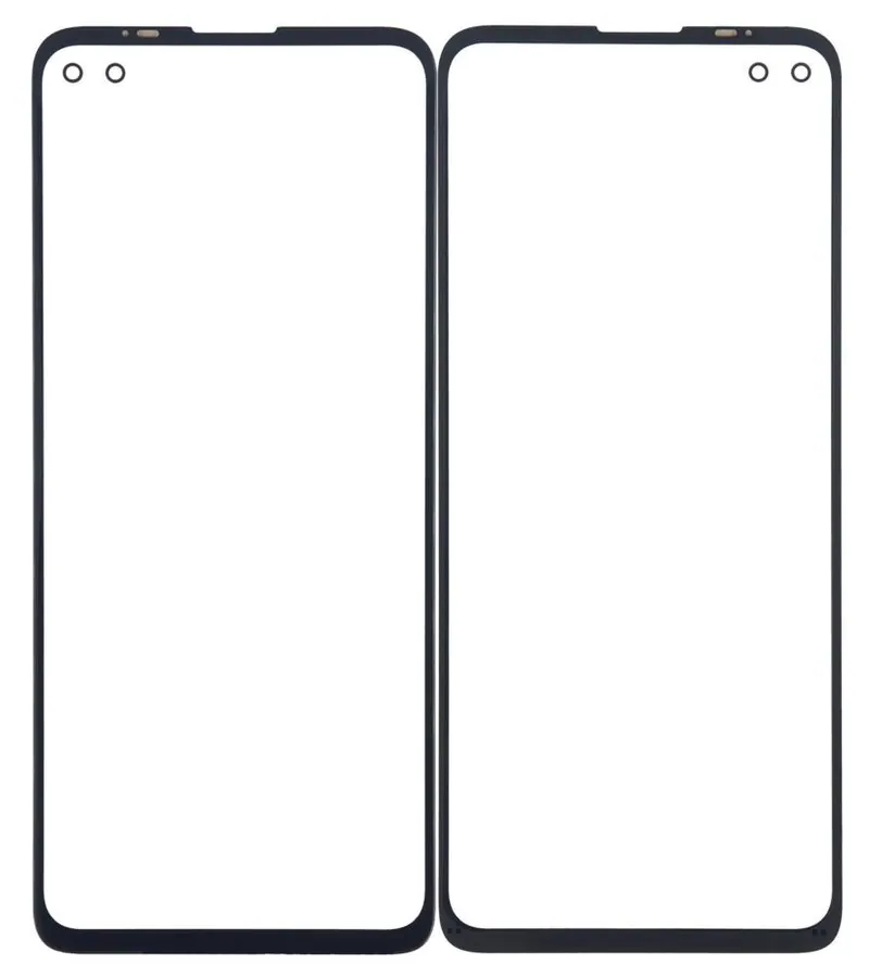 Front Glass for Motorola One 5G - Blue — image 1