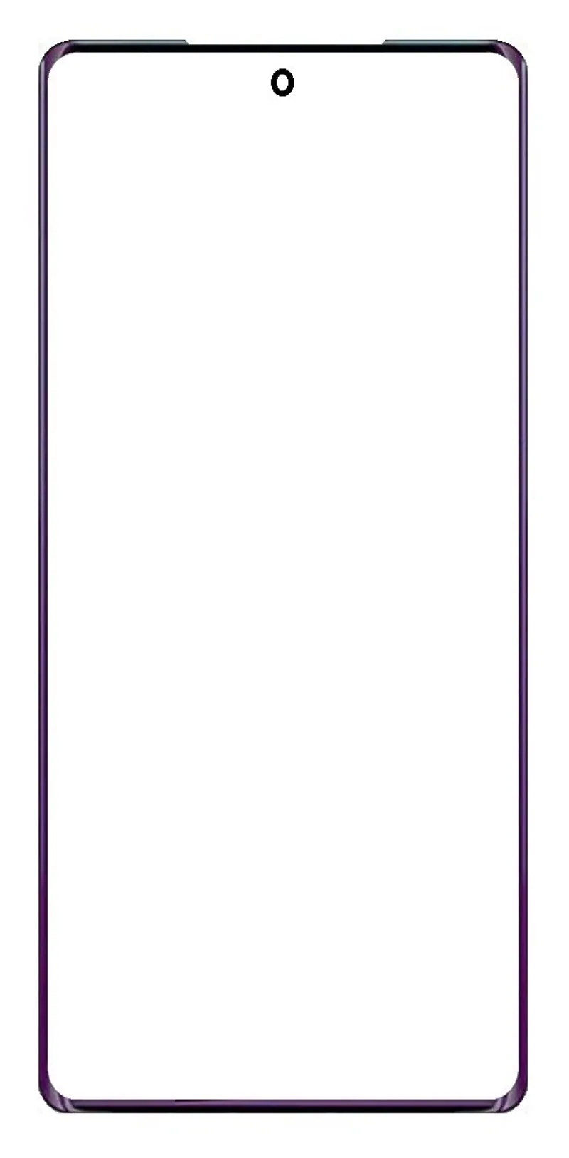 Front Glass for Motorola Moto X40 - Blue — image 1