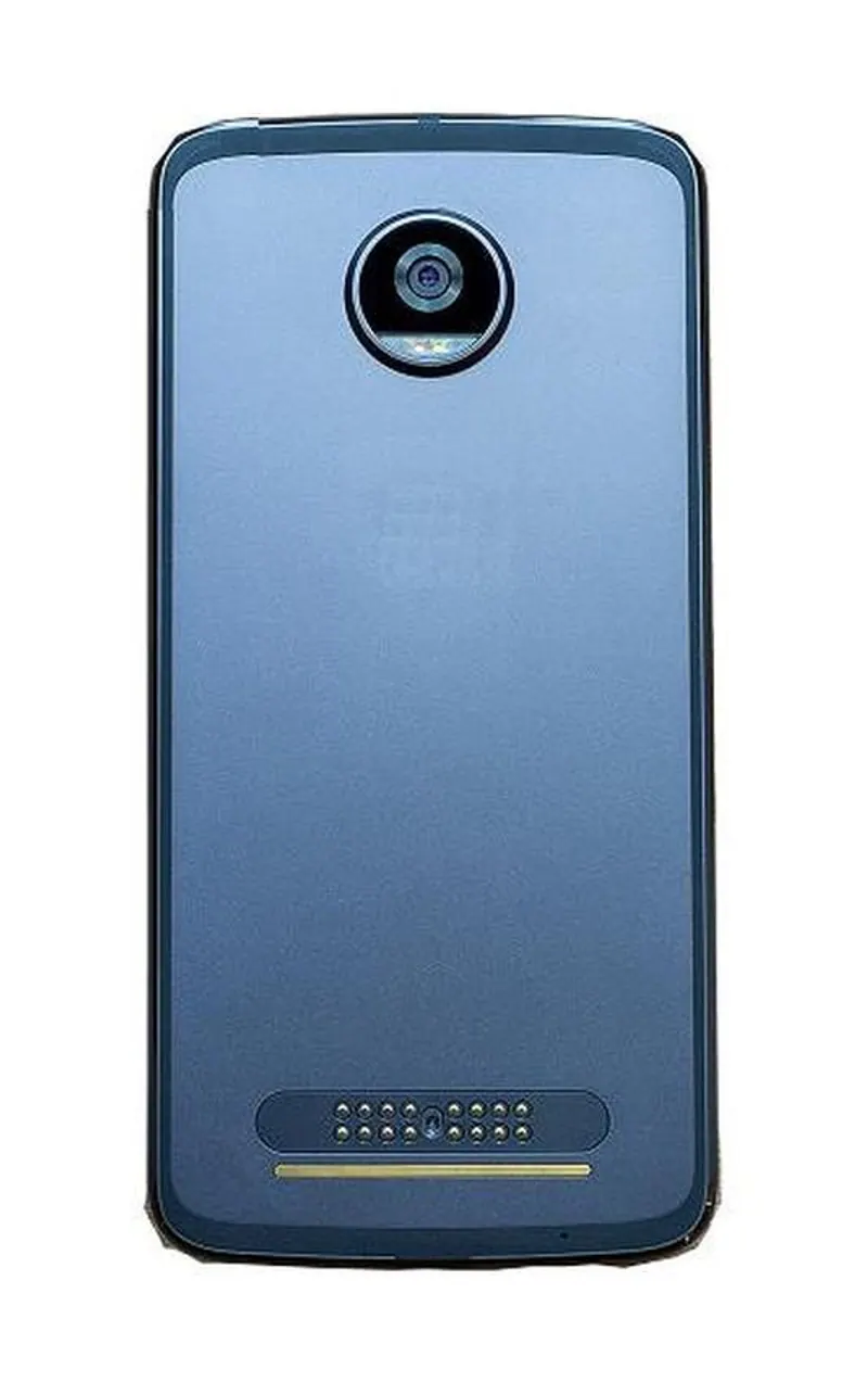 Back Panel Cover for Motorola Moto Z2 Play - Blue — image 1