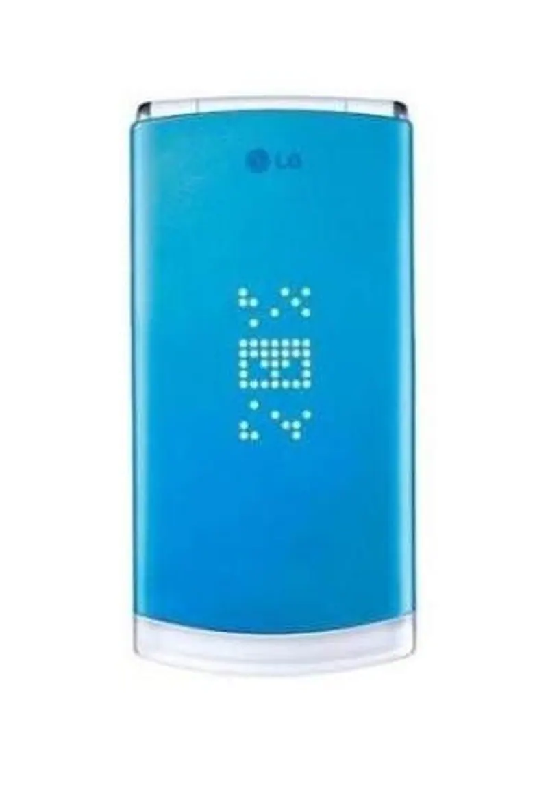 LCD Frame Middle Chassis for LG GD580 Lollipop - Blue — image 1