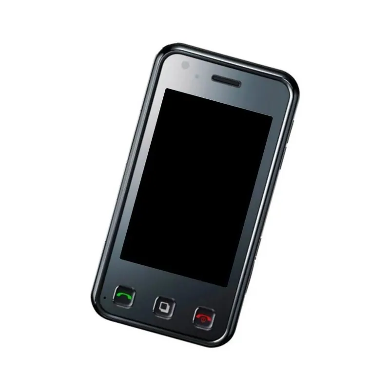 LCD Frame Middle Chassis for LG KC910i Renoir - Black — image 1