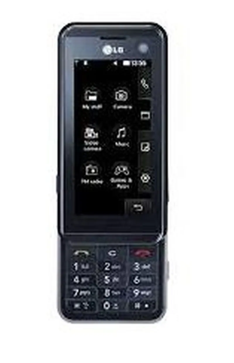 Display for LG KF700 - Black (Combo Folder) — image 1