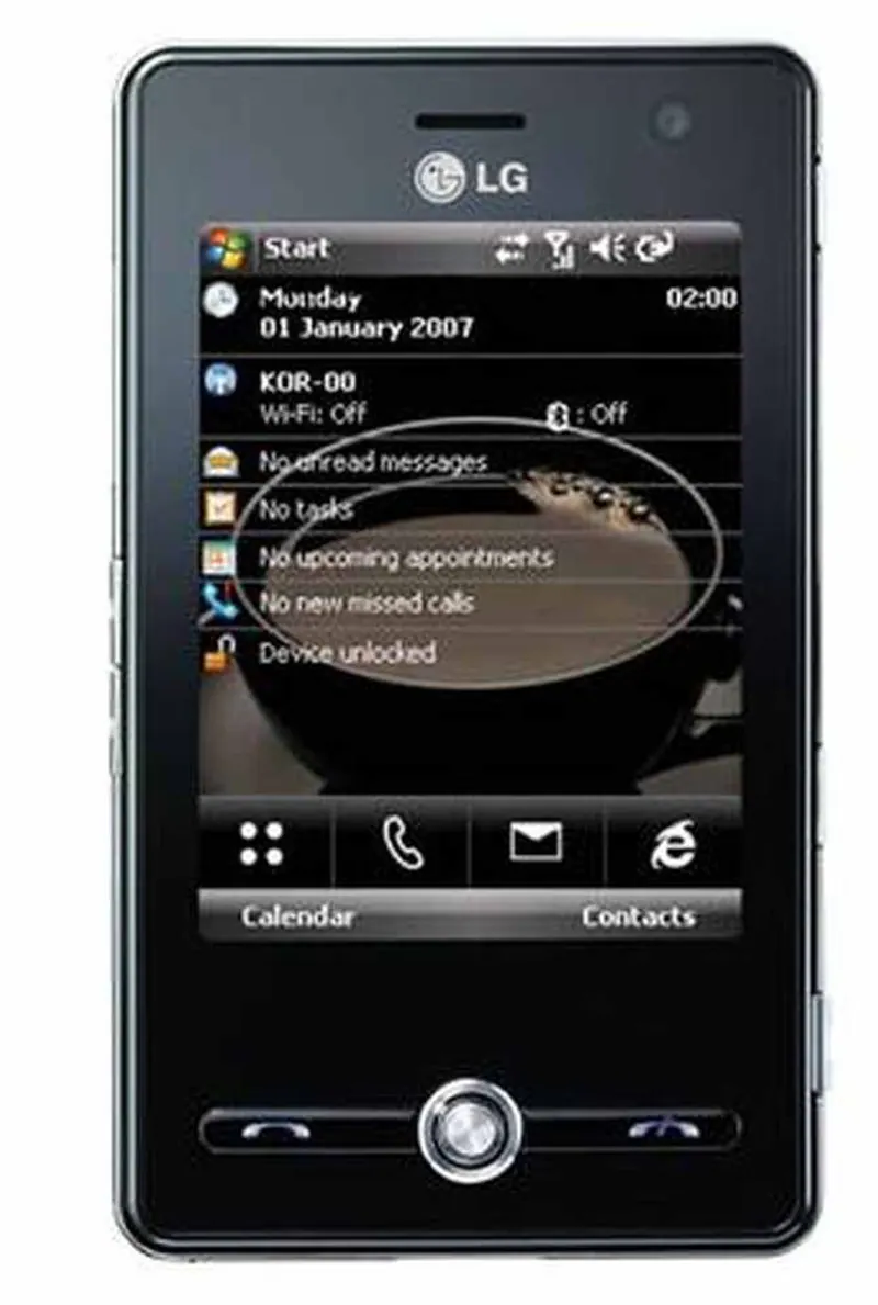 Display for LG KS20 - Pink (Combo Folder) — image 1