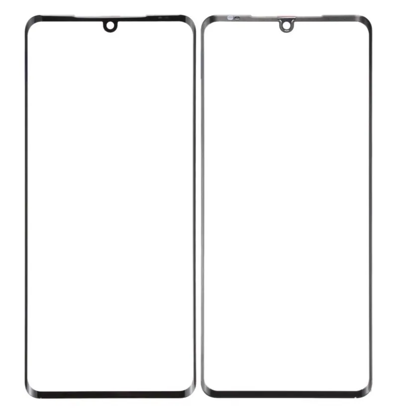 Front Glass for LG Velvet - Black — image 1