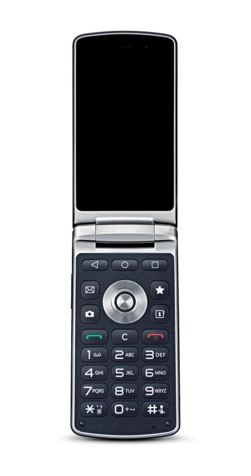 LCD Frame Middle Chassis for LG Wine Smart - Navy — image 1