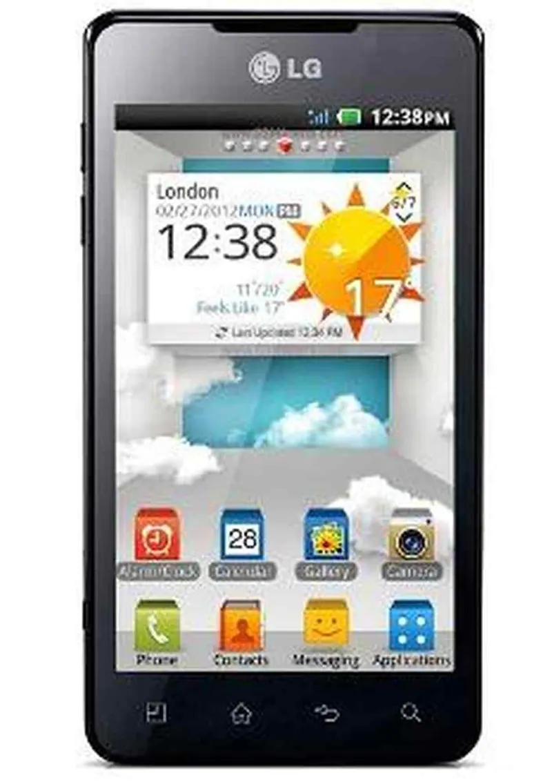 Display for LG Optimus 3D Max P720 - Black (Combo Folder) — image 1
