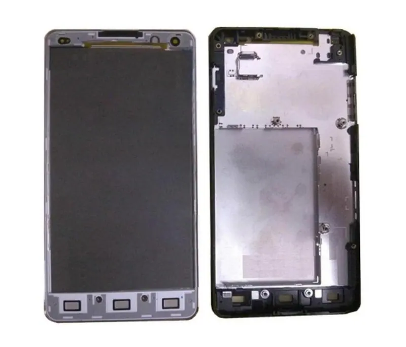 LCD Frame Middle Chassis for LG Optimus G E975 - Black — image 1
