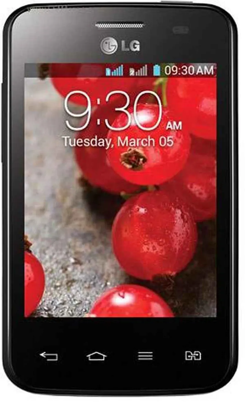 Display for LG Optimus L2 II E435 - Black (Combo Folder) — image 1