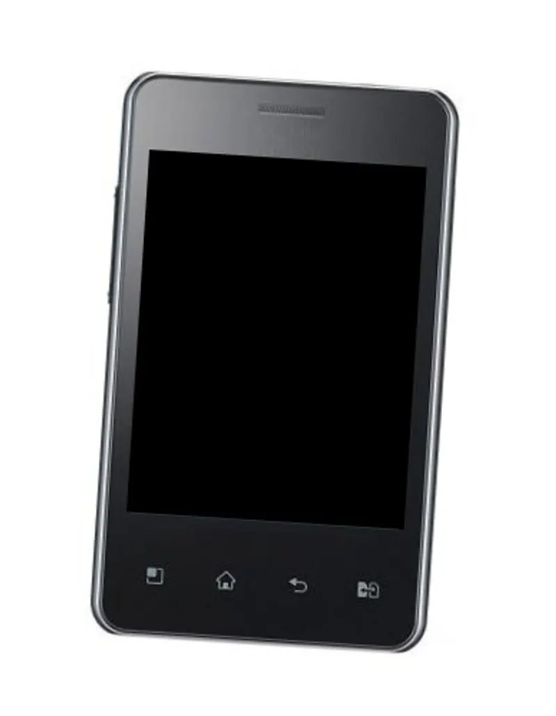 LCD Frame Middle Chassis for LG Optimus L3 E405 - Black — image 1