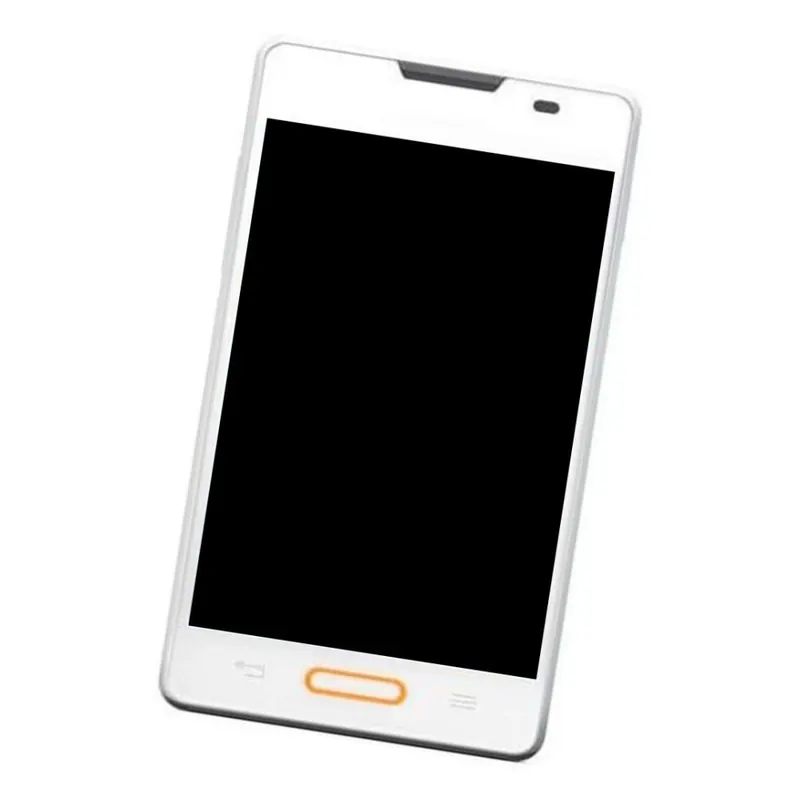 Middle Frame Ring Only for LG Optimus L4 II E440 Black — image 1