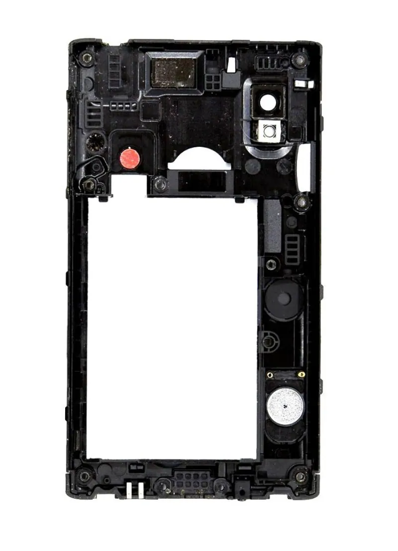 LCD Frame Middle Chassis for LG Optimus L5 Dual E615 - Black — image 1