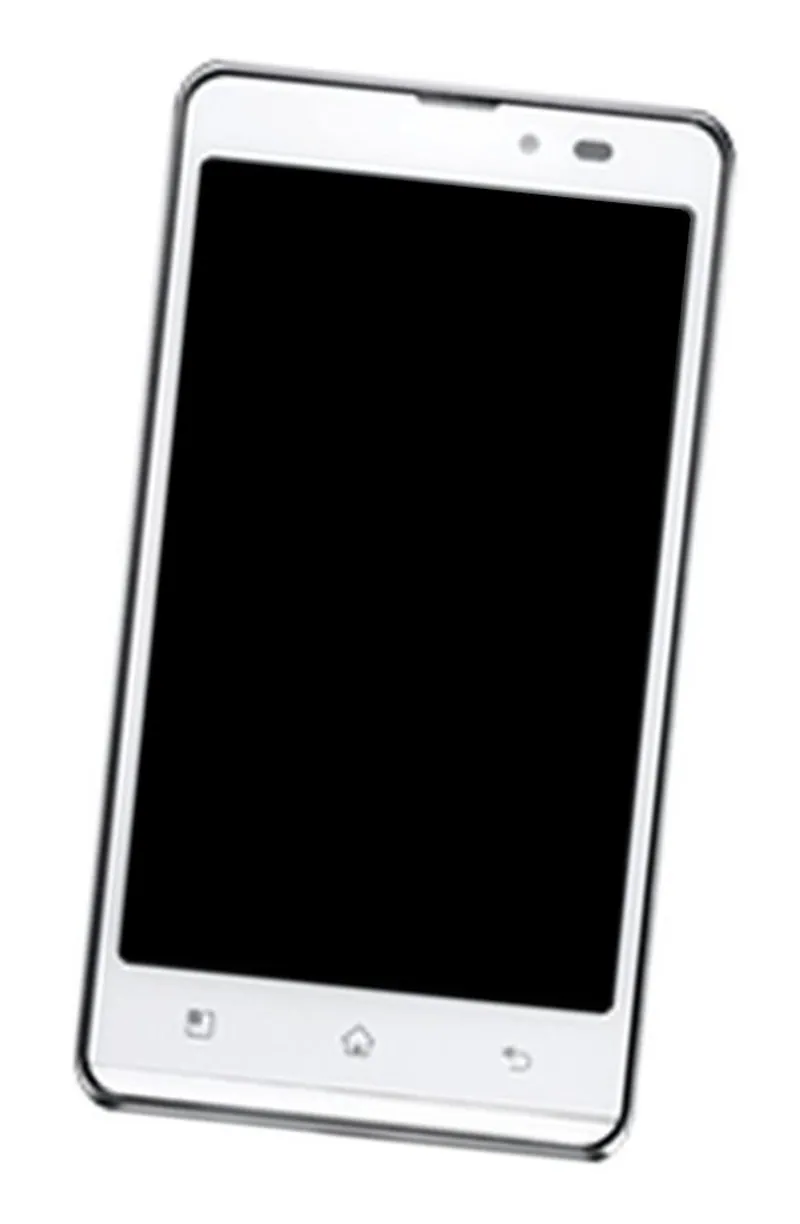 LCD Frame Middle Chassis for LG Optimus LTE Tag - Black — image 1