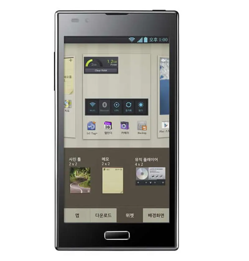Display for LG Optimus LTE2 - Black (Combo Folder) — image 1