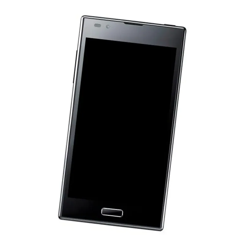 LCD Frame Middle Chassis for LG Optimus LTE2 - Black — image 1