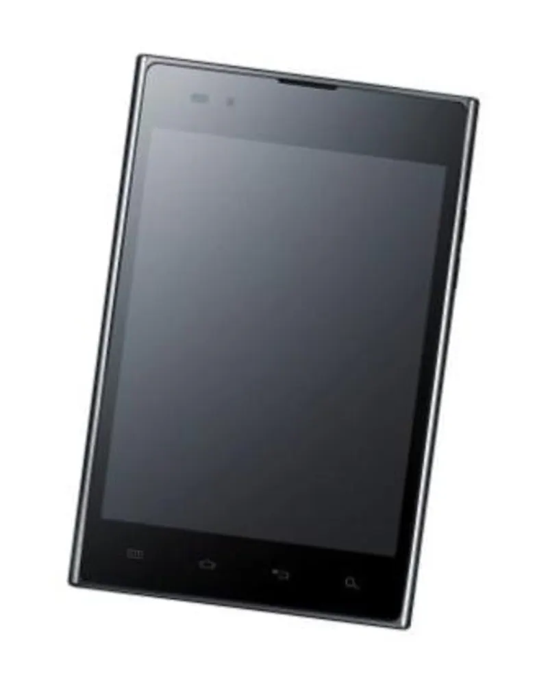 LCD Frame Middle Chassis for LG Optimus Vu F100S - Black — image 1