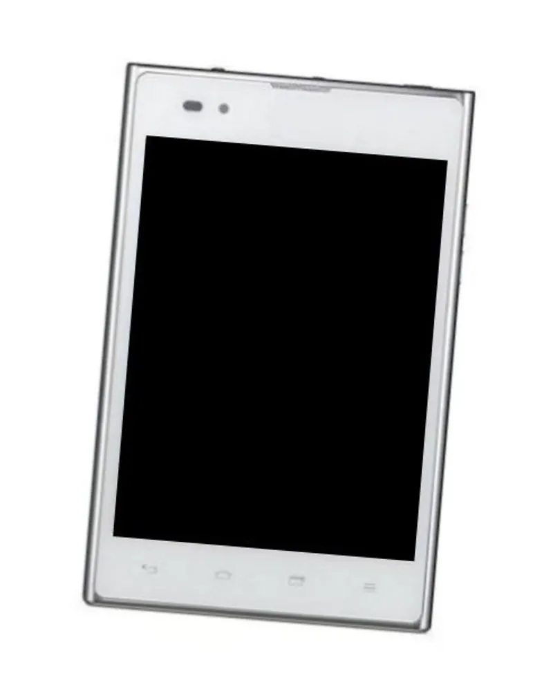 LCD Frame Middle Chassis for LG Optimus Vu P895 - Black — image 1