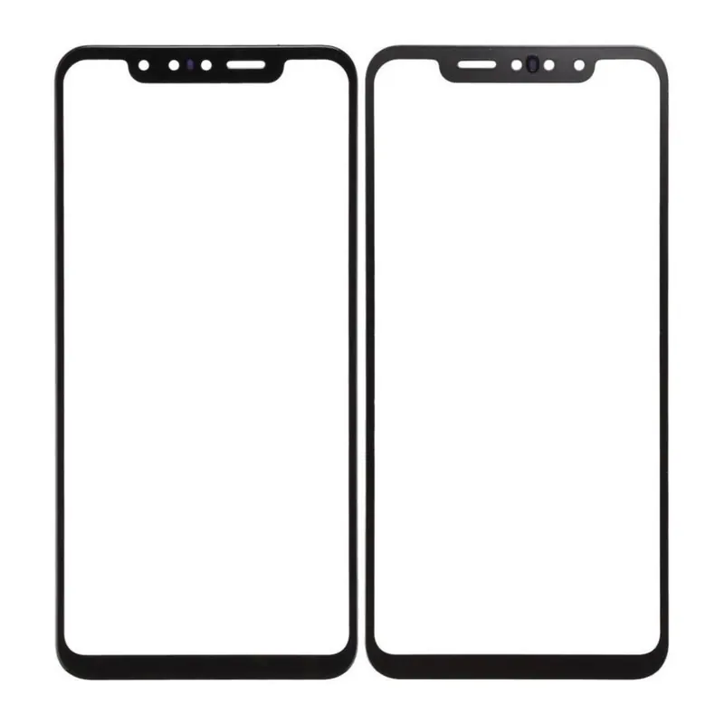 Front Glass for LG G8s ThinQ - Red — image 1