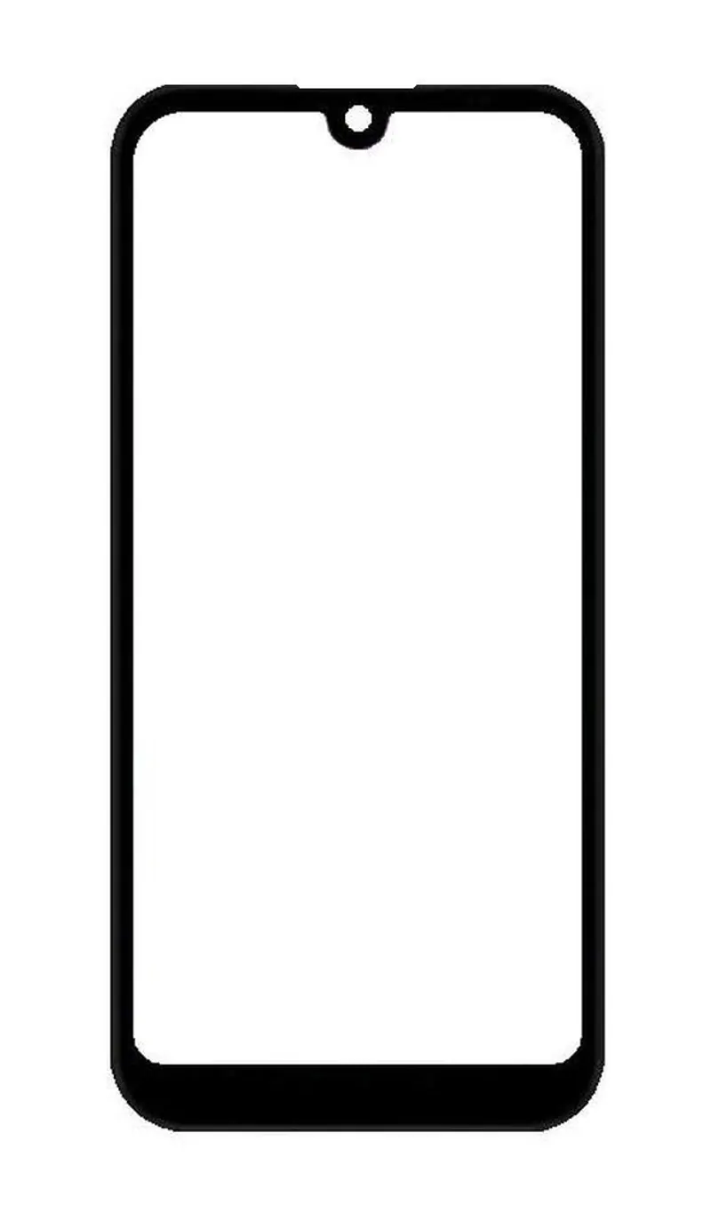Front Glass for LG Q31 - Black — image 1
