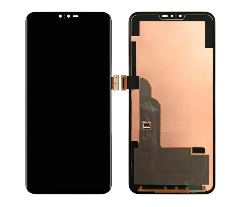 Display for LG V50 ThinQ 5G - Black (Combo Folder) — image 1