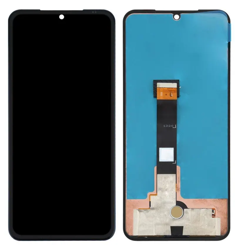 Display for LG V60 ThinQ - Blue (Combo Folder) — image 1