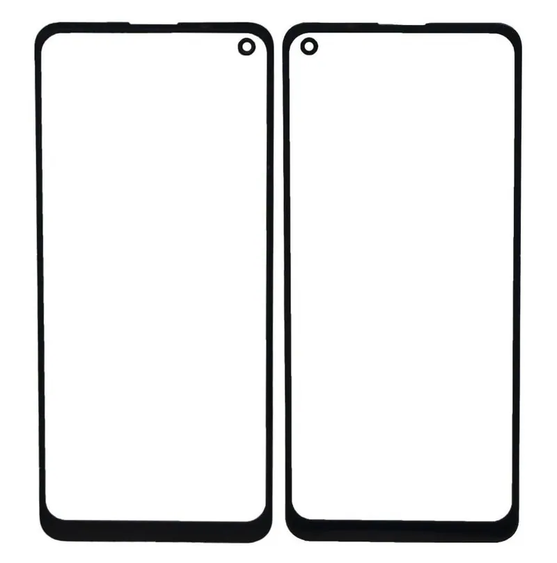 Front Glass for LG W41 Plus - Blue — image 1