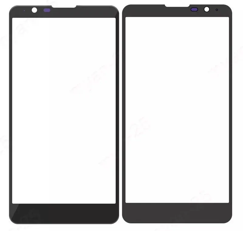 Front Glass for LG Stylo 2 - Black — image 1