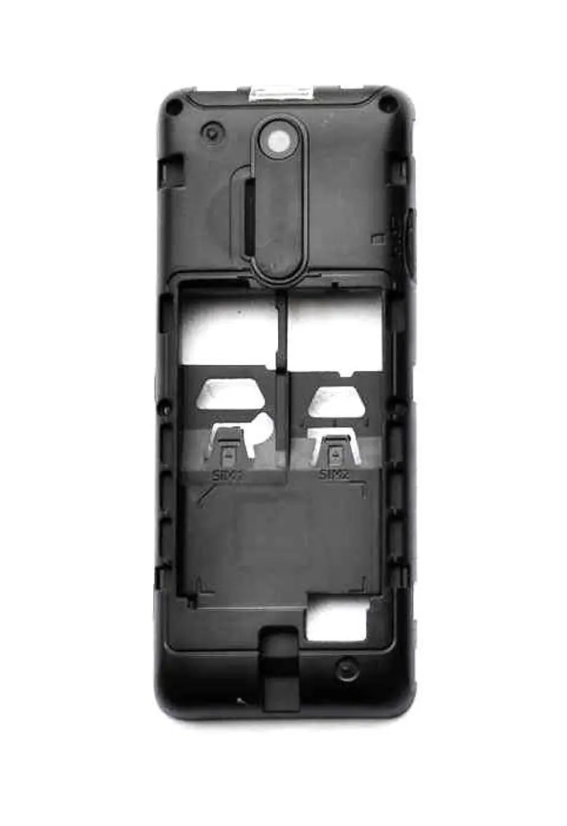 LCD Frame Middle Chassis for Nokia 108 Dual SIM - Red — image 1