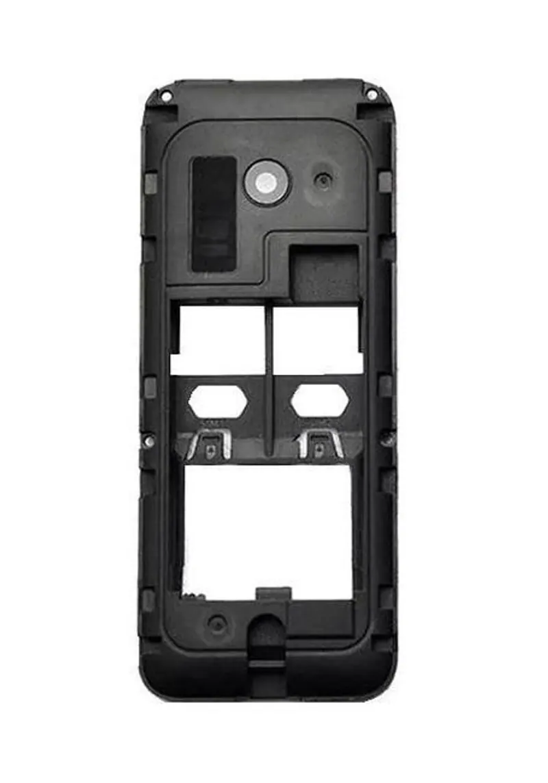 LCD Frame Middle Chassis for Nokia 215 - Black — image 1