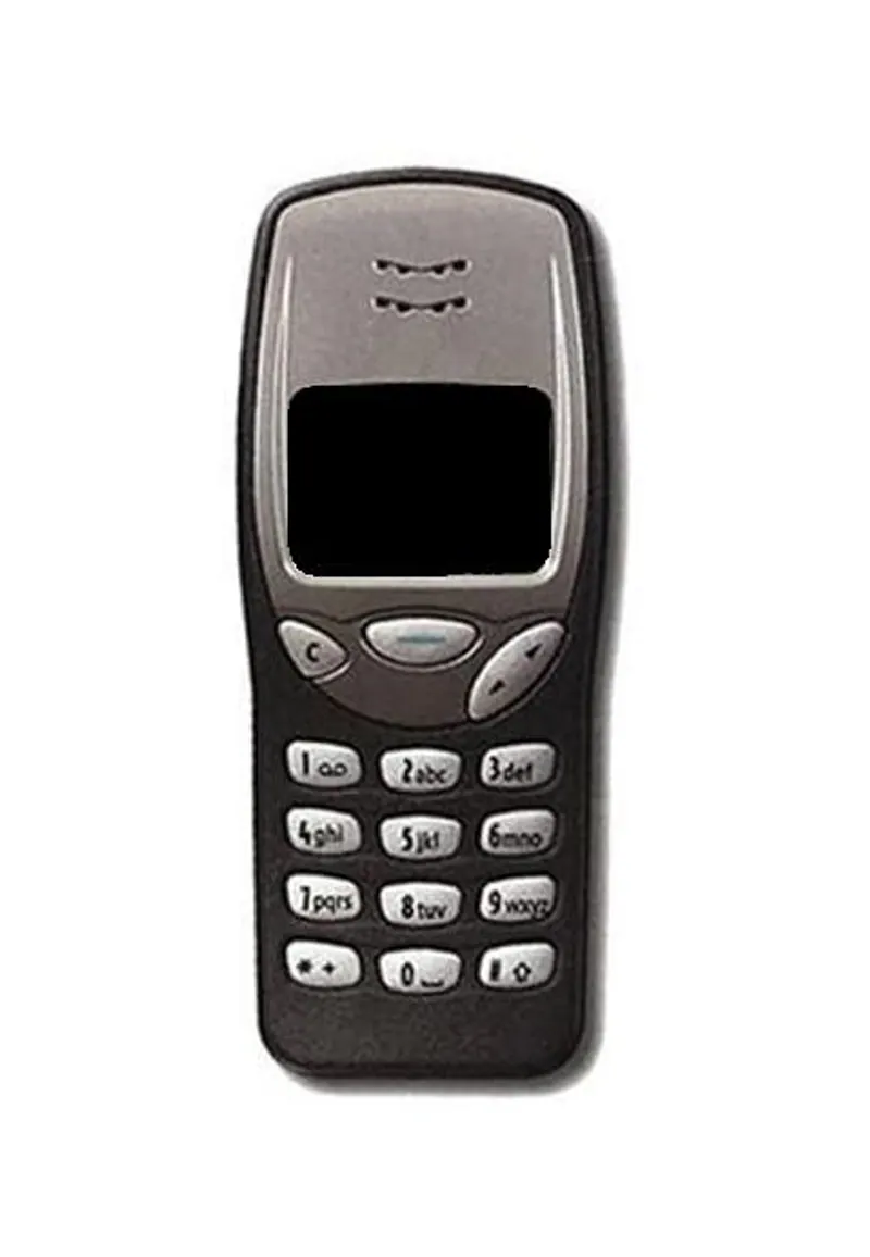 LCD Frame Middle Chassis for Nokia 3210 - Black — image 1