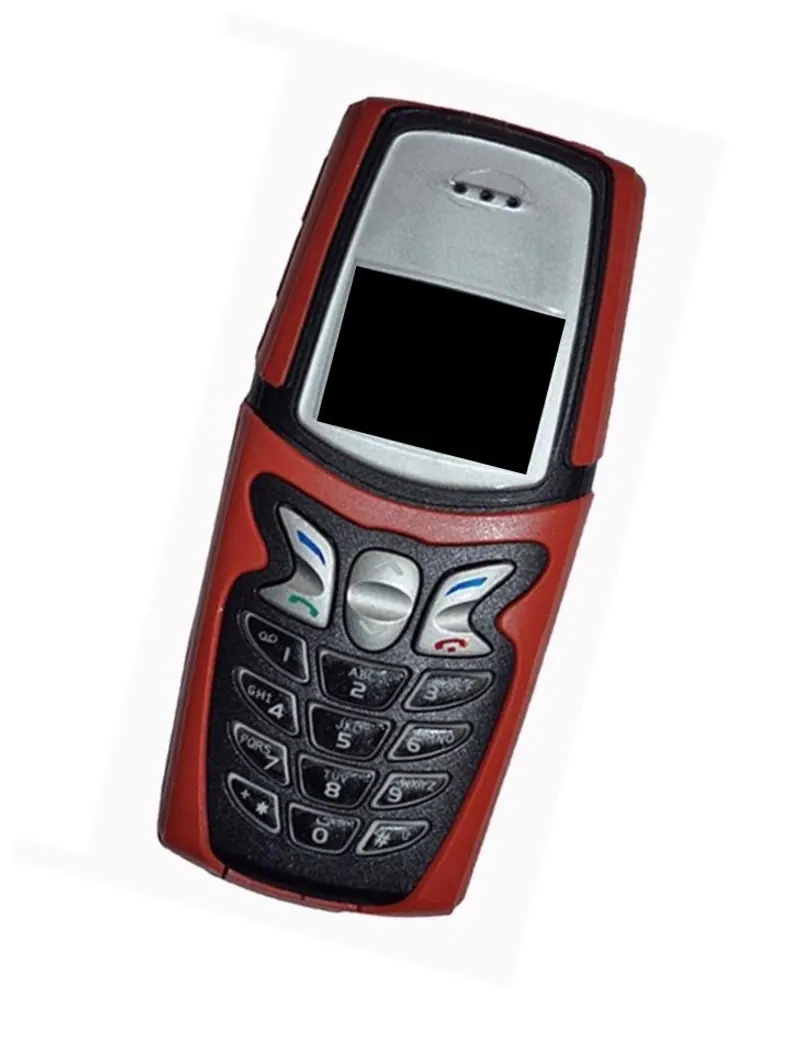 LCD Frame Middle Chassis for Nokia 5210 - Black — image 1