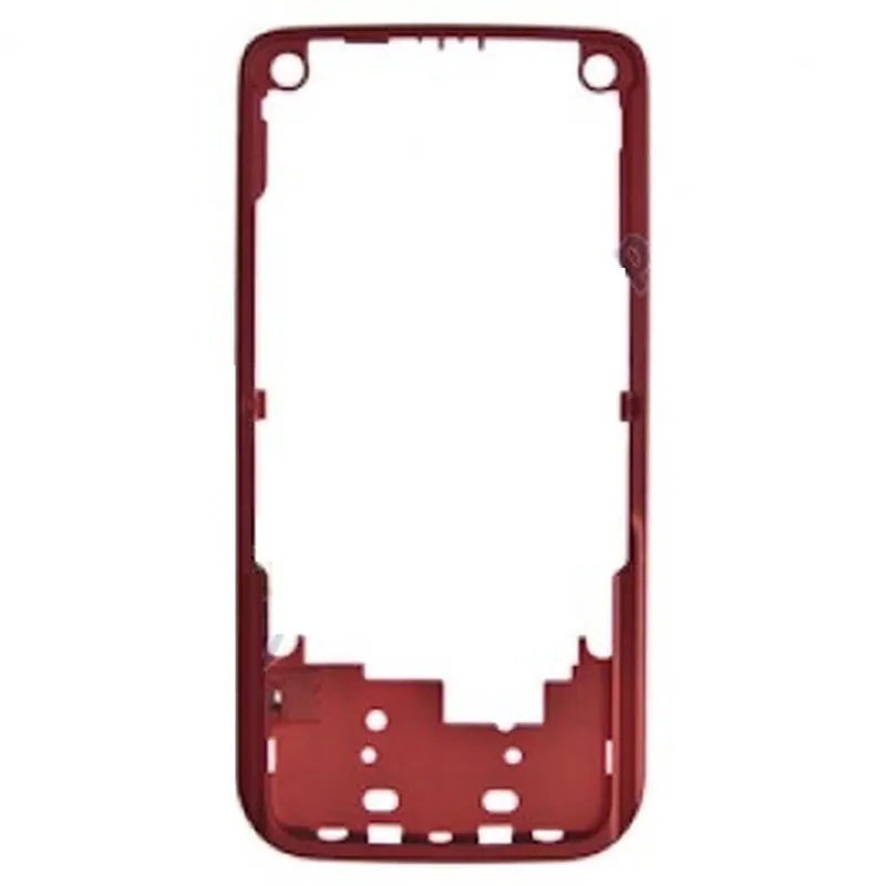 LCD Frame Middle Chassis for Nokia 5610 XpressMusic - Red — image 1
