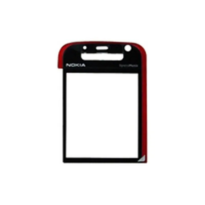 Front Glass Lens For Nokia 5730 XpressMusic - Red — image 1