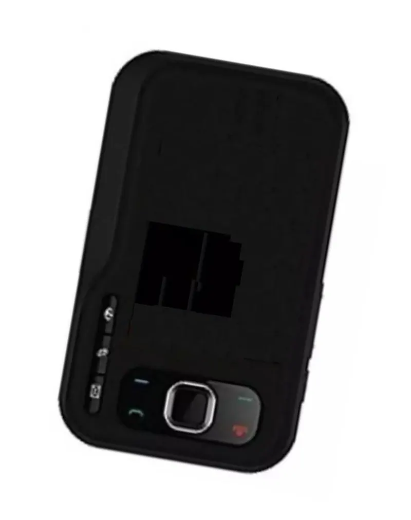LCD Frame Middle Chassis for Nokia 6760 slide - Red — image 1