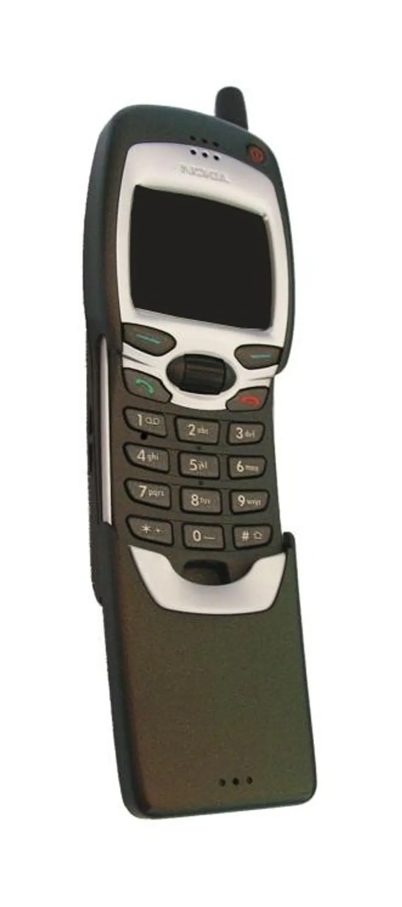 LCD Frame Middle Chassis for Nokia 7110 - Black — image 1