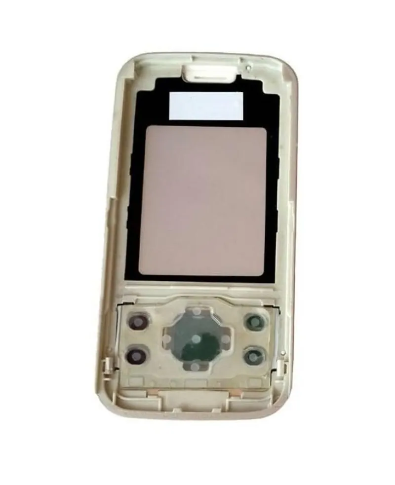 LCD Frame Middle Chassis for Nokia 7610 Supernova - Red — image 1