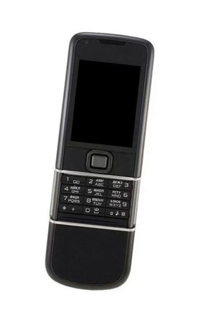 LCD Frame Middle Chassis for Nokia 8800 Sapphire Arte - Black — image 1