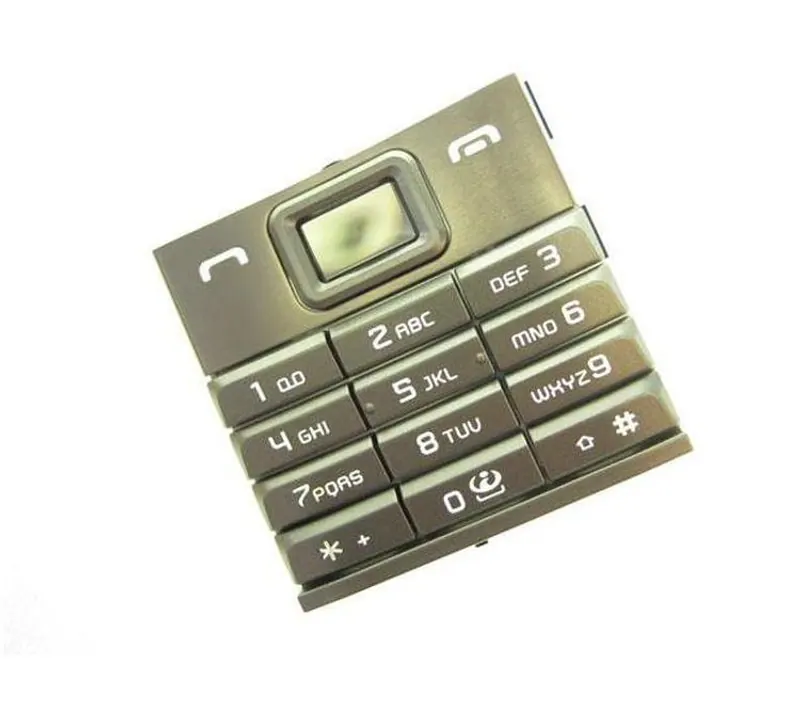 Keypad For Nokia 8800 Sirocco - Gold — image 1