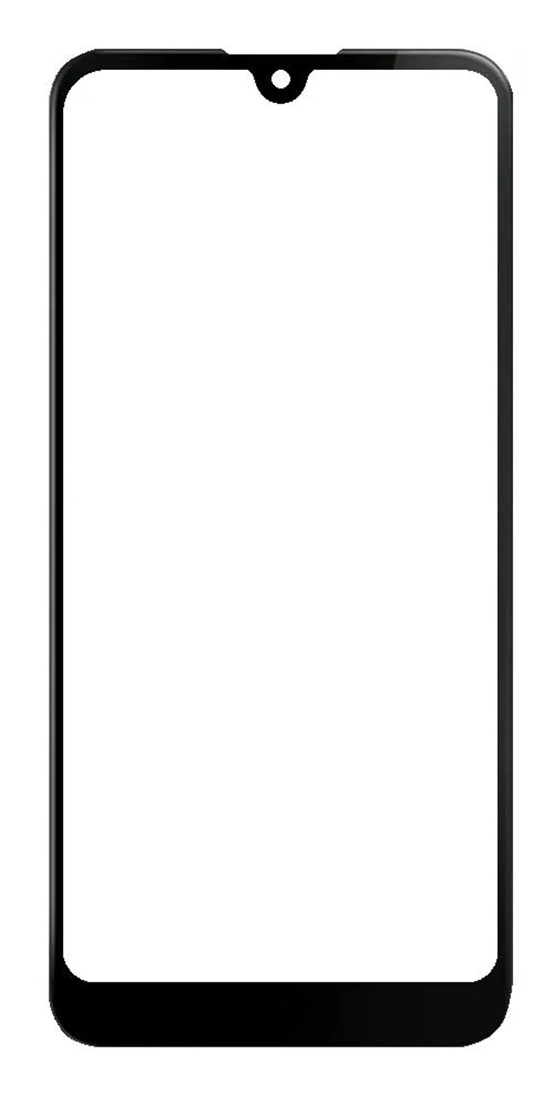 Front Glass for Nokia 3 V - Blue — image 1
