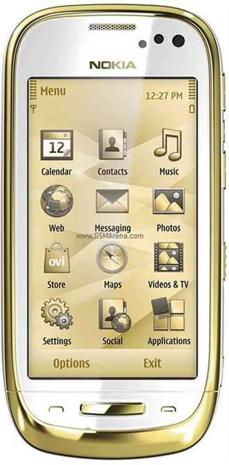 Display for Nokia Oro - Black (Combo Folder) — image 1