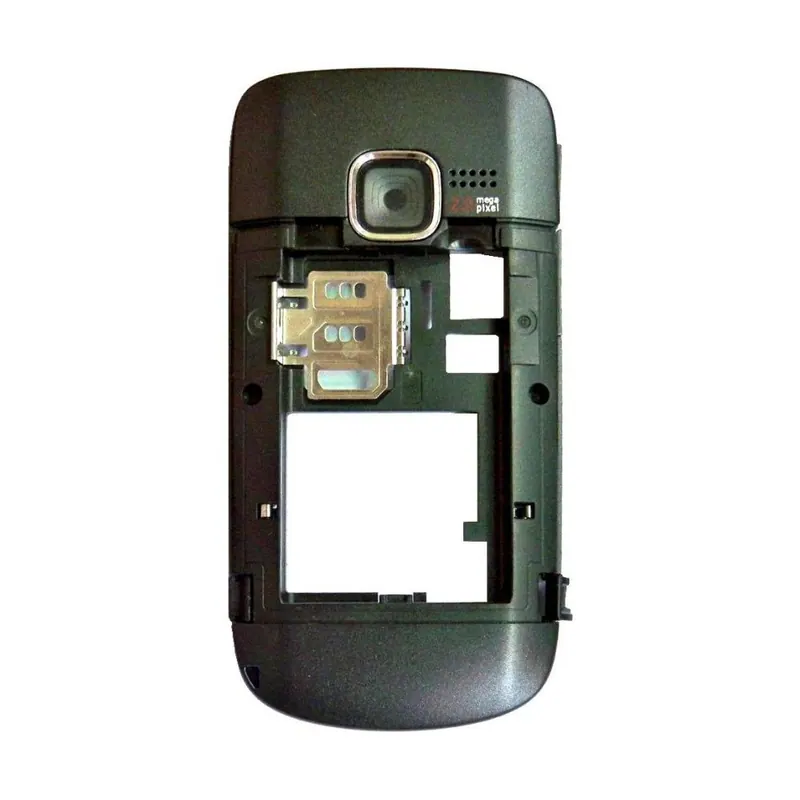 LCD Frame Middle Chassis for Nokia C3 - Blue — image 1