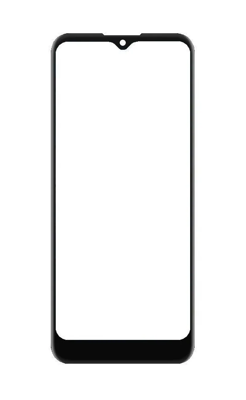 Front Glass for Nokia C5 Endi - Blue — image 1