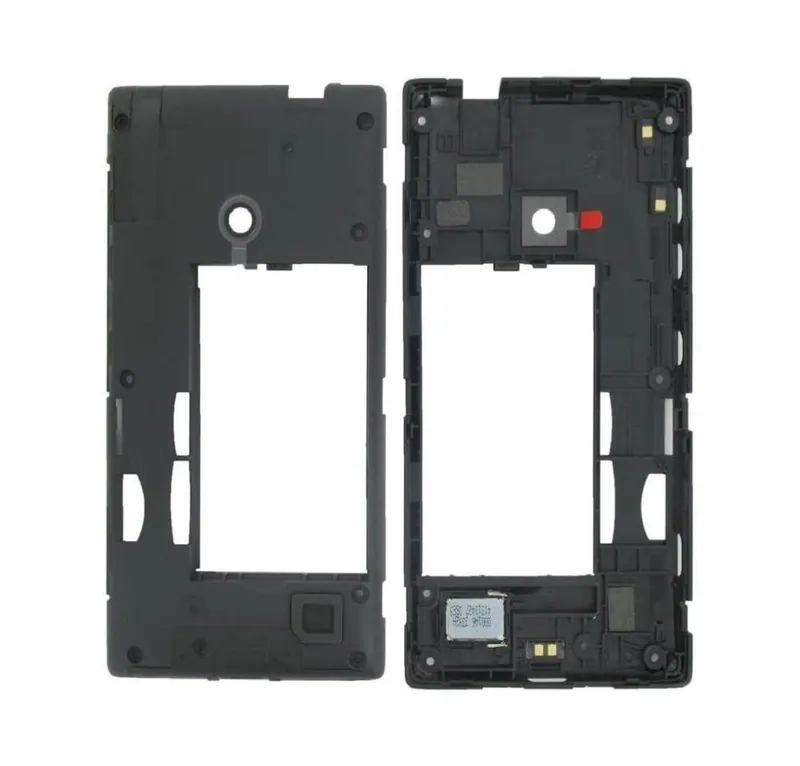 LCD Frame Middle Chassis for Nokia Lumia 525 - Red — image 1