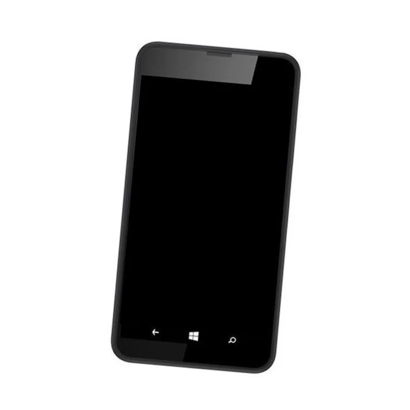 Middle Frame Ring Only for Nokia Lumia 638 Black — image 1