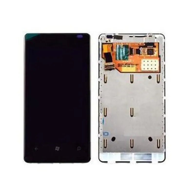 Display for Nokia N800 - Black (Combo Folder) — image 1