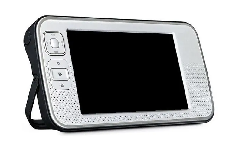 LCD Frame Middle Chassis for Nokia N800 - Black — image 1