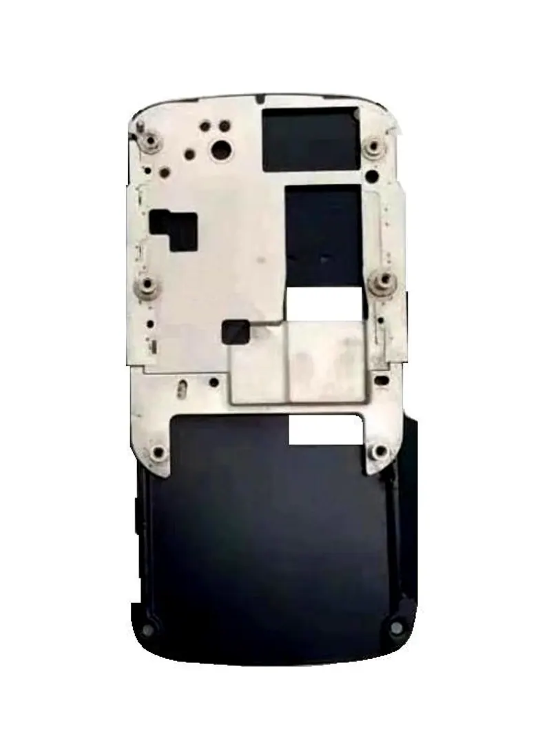 LCD Frame Middle Chassis for Nokia N86 8MP - Black — image 1