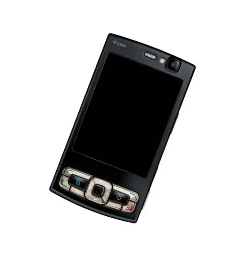 Volume Side Button Outer for Nokia N95 8GB Red - Plastic Key — image 1